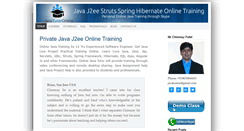 Desktop Screenshot of javatutoronline.com
